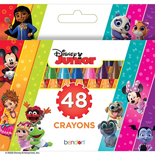 Disney Junior Buntstifte, 48 Stück, in Box