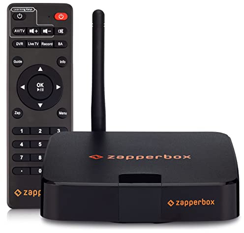 ZapperBox M1 ATSC 3.0 OTA Dual Tuner + DVR + Gateway with 4K, HDR, and Channel Guide