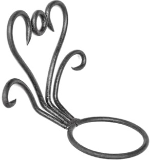 Soporte de Pared Tipo Macetero SOP495 (15 x 16 x 8cm) (Negro)