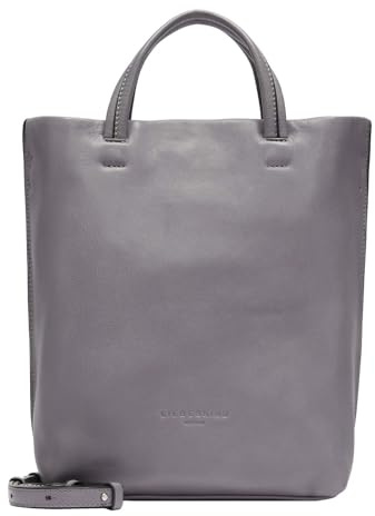 LIEBESKIND BERLIN Leder Handtasche Umhängetasche Hera Sheep Natural Tote Anemone flieder