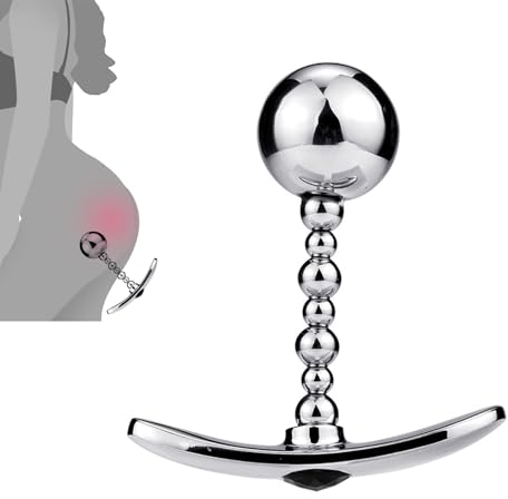 Analkugeln Extra Groß Metall Analplug# für Frauen Anal Beads mit Kristall Edelstahl Anal Plug XXL mit Liebeskugeln Analspreizer G Punkt Massage Analspielzeuge für Buttpluck Anfänger Fetisch Männer