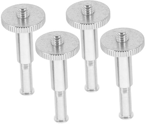 DRESSOOS 4stücke Metall Mikrofonständer Adapter Schraube Professioneller Robuster Mikrofonadapter Kompatibel Mit Meisten Mikrofonarmen Und Ständern Leicht Tragbar Und Langlebig