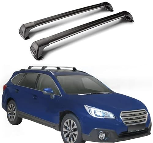 ZHAODG Barre Portapacchi per Auto, per Subaru Outback (BS) 2015-2021 Barre PORTATUTTO, portabiciclette, Barre trasversali da Tetto,Bagagli Trasporto Rack, Auto Accessori