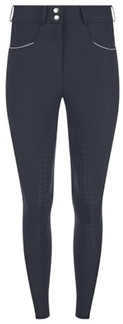 LeMieux Young Rider Izzy Knee Grip Breeches - Navy - 11-12 Years