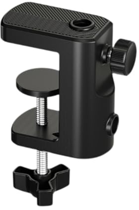 Ronyme Table Mount Clamp Clamp Versatile Compact Sturdy Desk Clamps for Suspension Scissor Arm