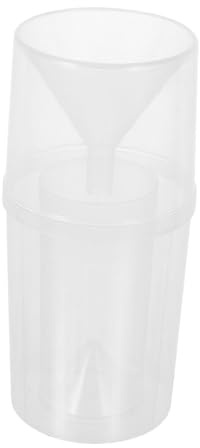 Milisten Pluviomètre Plastique Transparent Outil Observation des Précipitations pour Jardin Extérieur Facile à Lire