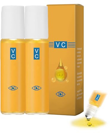 Siero per gli occhi antirughe, anti-rughe e antirughe per ridurre borse e occhiaie, idratazione a lunga durata, oli di siero per gli occhi leggeri e tonificanti per donne e uomini (2 pezzi)