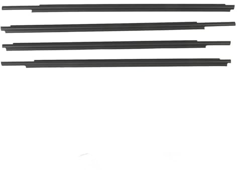 Guarnizione per Finestrino Auto Per Toyota Per Sequoia 2008 2009 2010 2011 2012 2013-2022 4 Pezzi Guarnizione Per Modanatura Portiera E Finestrino Auto 681600C020