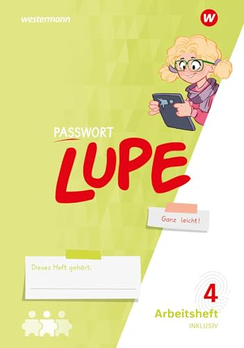 PASSWORT LUPE - Sprachbuch: Arbeitsheft Inklusion 4 (PASSWORT LUPE: Sprachbuch und Spracharbeitshefte)