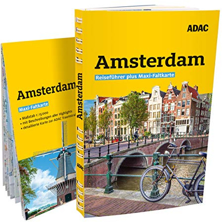 ADAC Reiseführer plus Amsterdam: Mit Maxi-Faltkarte und praktischer Spiralbindung