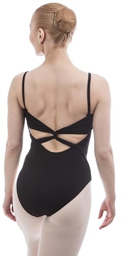 Dance Favourite Twisted Cross-Back Ballet Leotard with Chest Lining 01D0027 (XL)