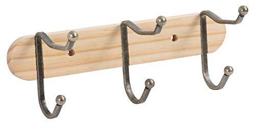 axentia Wandgerderobe, Kiefernholz, ca. 29 x 11,3 x 10,7 cm