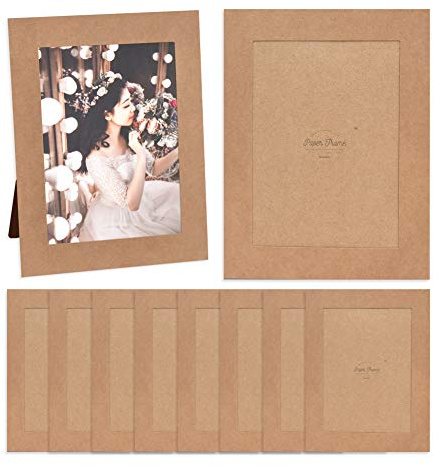 Monolike Standing Paper Photo Frame 5x7 Kraft 10p 5x7Inch size