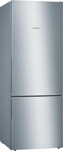 Bosch KGV58VLEAS Serie 4 - Frigorífico combinado, 503 L, 191 x 70 cm, acero inoxidable