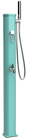 Formidra Refoura, Solardusche Jolly Go2 Ral6027 Opalingrün, Garten, Wasserausrüstung und Gartenwerkzeuge, Grässeläume, Gartenschauer, DS-JG141-6027