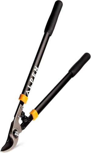 Alpen Swiss Tools Weisshorn 260 Bypass-Astschere - SK5-Stahlklinge Ø 35 mm, 600 mm Länge, Aluminiumgriffe mit Stoßdämpfer, Antihaft-Beschichtung, ergonomisches Schneidwerkzeug für Garten
