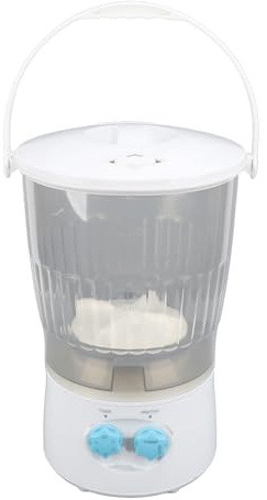 Lavadora Pequeña, Temporizador de 15 Minutos 85W Lavadora Pequeña Reciclado (EU enchufe 220V)