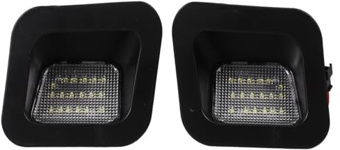 GANAZONO 1 Pair LED License Plate Light Replacement for High Brightness Tag Lights for Enhanced Visibility Easy DIY Installation Exceptional Illumination