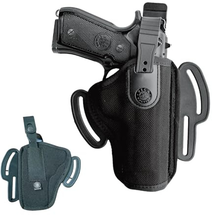 Funda de Revolver 4 en Cordura extracción rápida, Color Negro.