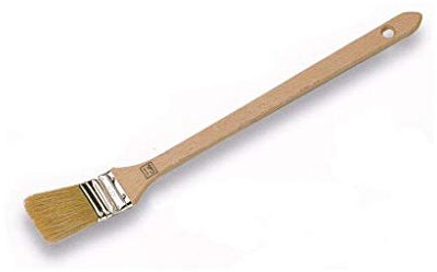 PENNELLO PER RADIATORE STORTO PER PITTURA COLORE SMALTO PURA SETOLA (60 mm)