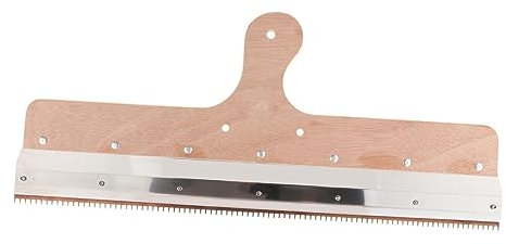 Folpus Herramienta de Cemento Autonivelante, Rastrillo Dentado, Herramienta de Construcción.
