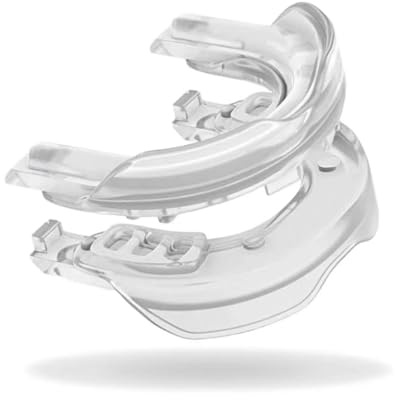 Dispositivo Anti Ronquidos Dispositivo Dejar De Roncar Retenedor De Lengua Anti Ronquidos Ergonómico Boca De La Boca Respiración para El Sueño Ayuda Física, 2 Piezas