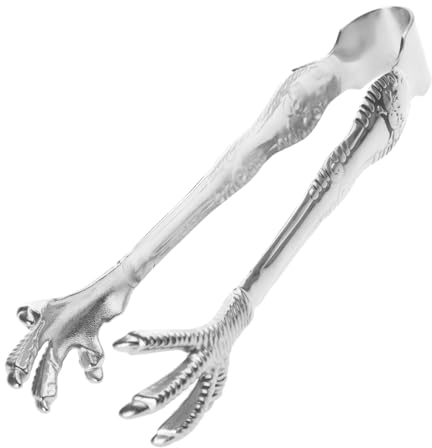 Pince de service en acier inoxydable pour seau à glace, Pince à Glacon, Pince à Sucre Amusante pour Café, Thé, Cuisine, Service Alimentaire