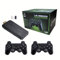 Consola de juegos retro MT8 con 40000 juegos clásicos. Game stick lite 4K con salida HDMI y tarjeta microSD 64GB. Game stick portátil con dos mandos inalámbricos de 2,4GhZ y juegos incorporados.