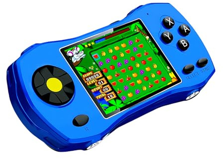 CZT 3,0 Sportwagen-Form Handheld-Videospielkonsole 250 64-Bit-Spiele TV-Ausgang möglich Tragbares Puzzle-Spielzeug für Kinder Ideales Geburtstags Perfekt für die Freizeit