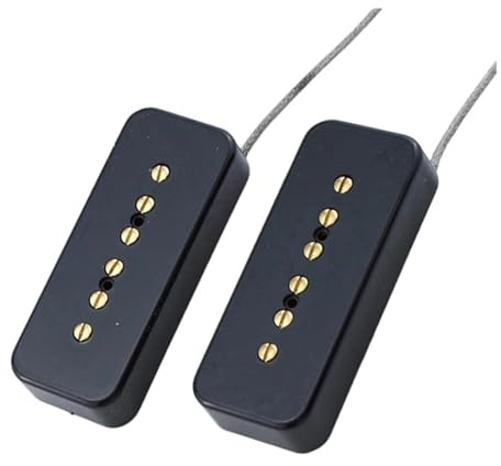 P90 Tonabnehmer Alnico E Gitarre Professionelles Zubehör Offener Humbucker(Bk3)