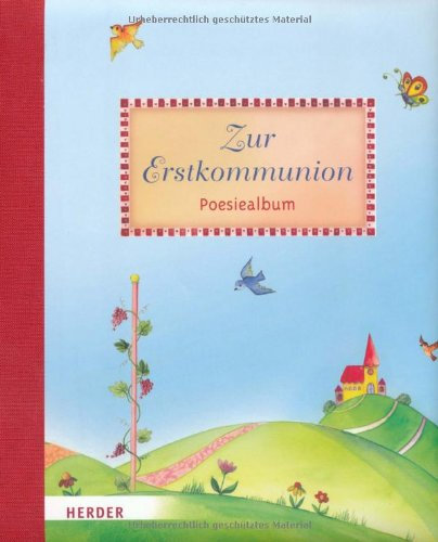 Zur Erstkommunion: Poesiealbum
