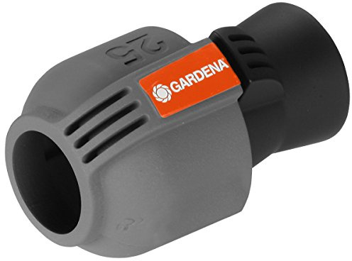 Gardena Verbinder, Metall, Schwarz/Grau, 1 Stück S für Zubehör - Schlaucharmaturen 1 Stück S
