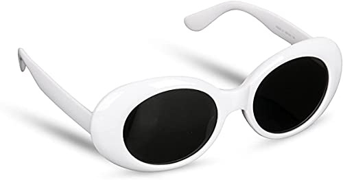 Kurt Cobain Vintage Shades Sunglasses Nirvana Thick Alien Oval Frame Glasses Outdoor Sports Eyewear