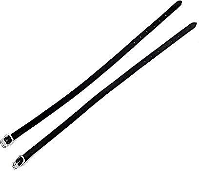 Hy Spur Straps (One Pair) (One Size) (Black)