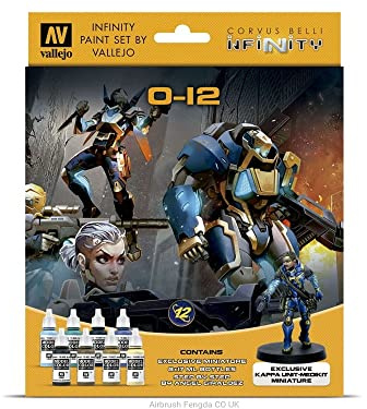 AV Vallejo Model Color Set - Infinity O-12 Exclusive ,VAL70239, 17 ml (Pack of 8)