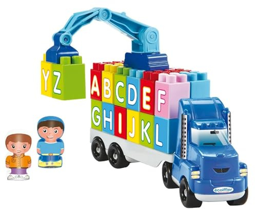 Abrick Buchstaben LKW mit Figuren (Ecoiffier 3352)