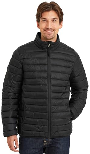 TOG24 Gibson Mens Quilted Lightweight Puffer Jacket, Padded Hiking Casual