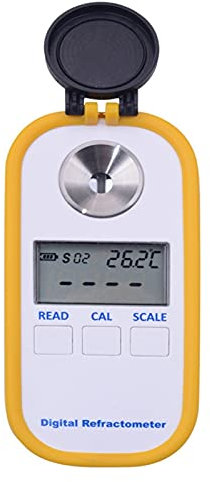 Kit per Il Test del Suolo Misuratore di umidità Display Digitale Rifrattometro Strumento di misurazione Digitale del Miele Semplice e conveniente