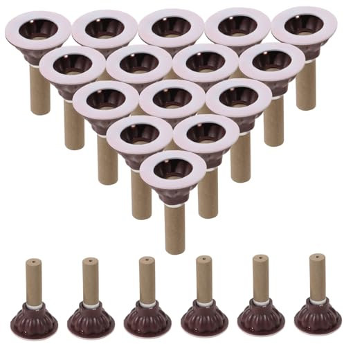 FOYTOKI 50 Satz Moxibustionsstäbe Mit Sockeln Medizinische Moxarollen Aus Qiai Tragbar Für Körperpflege Nacken Bauch Handgelenk Moxibustion Zuhause Wellness