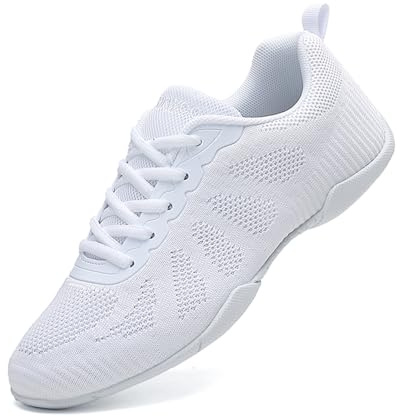 Mädchen Cheerleading Tanzschuhe Tanz Athletic Training Schuhe Atmungsaktiv Super Light Cheer Sneakers für Frauen Sport Training Tennis Sneakers