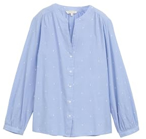 TOM TAILOR damblus, 37569 – Chambray-broderi design, 38