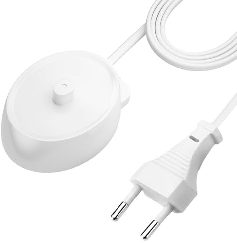 Ladegerät Ersatz für Oral-B, Ladestation Ladegerät für Braun Oral-B Elektrische Zahnbürste 3757 Ladestation, Portable Reise Ersatz Ladegerät für Oral-B Genius Pro Serie Wasserdichter IPX67