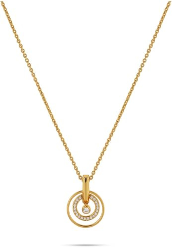 JETTE Damen-Kette 925er Silber, recycelt Zirkonia 32028444