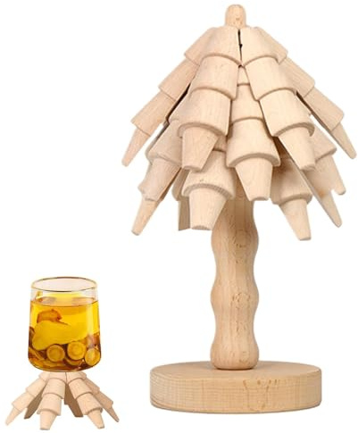 sous-Verres en Forme d'arbre Support Protecteur Anti-Brûlure