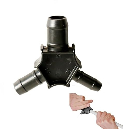 Multi Kalibrierer für Kunststoff Mehrschichtrohre 20-25-32 Sanitär | Entgrater und Kalibriererdorn, PEX-AL-PEX Aluverbundrohr, drei Durchmesser, Rohrwerkzeug präzise Installation, hohe Qualität