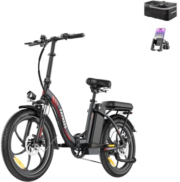 Fafrees F20+ 2025 Elektro-Faltrad 20 Zoll Fatbike, 36V/20AH Akku, 250W Motor, 140kg Tragekapazität | E-MTB 20°, 25km/h | Unisex Fahrrad