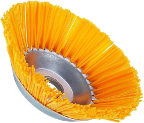 G80 Pro-Tête de Débroussailleuse en Nylon Indestructible Brosse, 8 Pouces Multifonctions pour Tondeuses à Gazon, Jardin Exterieur Coupe Bordures et Désherbage (1P)
