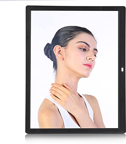 Tbest Digital Photo Frame 15 Inch HD 1024x768 Resolution LED Display Supports MP3 MP4 JPEG Playback with Remote Control for Living Room Office Decor Black (GB Plug)