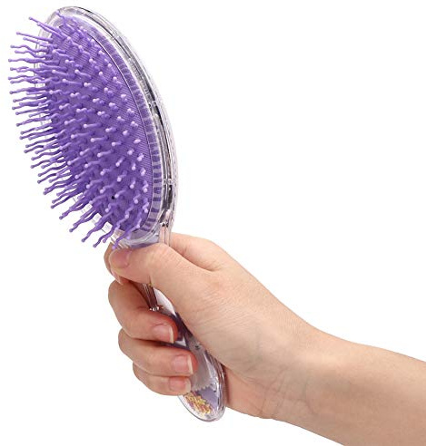 Coussin pour le Cou x Brosse statique x Peigne de x Pour Cheveux Boucl s ou Raides x Motifs Animaux x D coration l gante x Peigne Brillant en Forme de Mouton