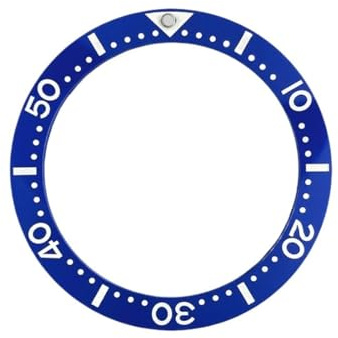AOIMBNQC 1 Bague Plate en céramique de Grande Taille (39,7 x 31,5 mm) Compatible avec Les boîtiers Montres plongée for Hommes NH35, NH36 et 7S26(06 Ceramic Ring)